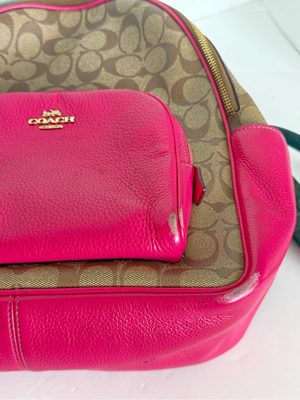 Court Backpack In Signature Canvas c8522 - Picture 11 of 14